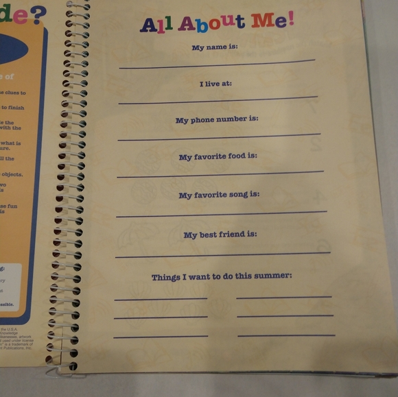 1999 Summer Vacation 1st Grade Jump Start activity book, NEW never used - Picture 10 of 14